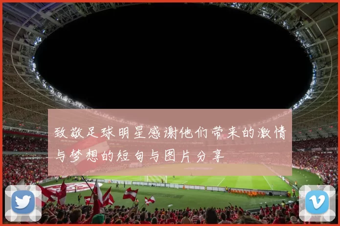致敬足球明星感谢他们带来的激情与梦想的短句与图片分享